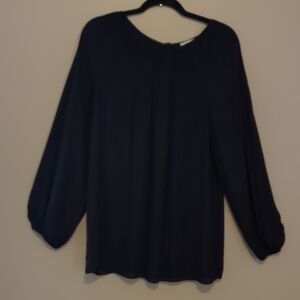 Max Studio Classic Black Blouse